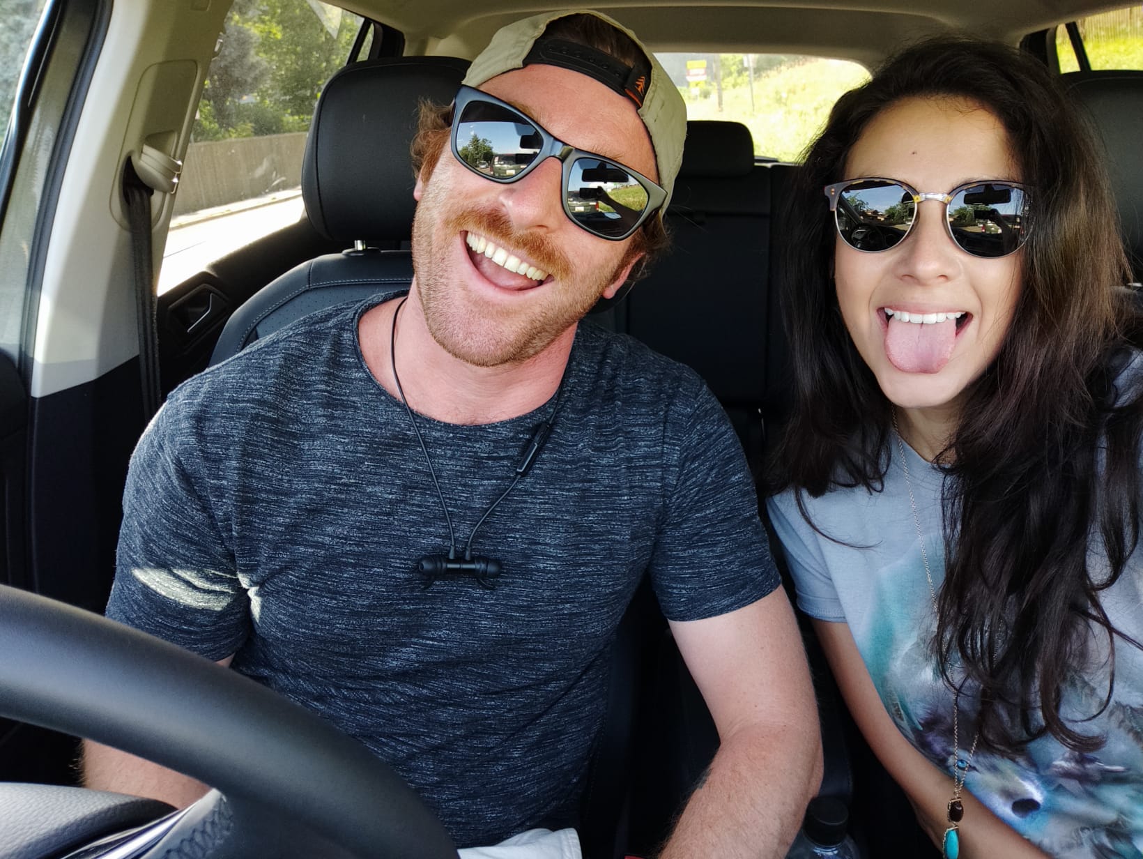 Michael Mattes and Kirstina Garcia at a concert.